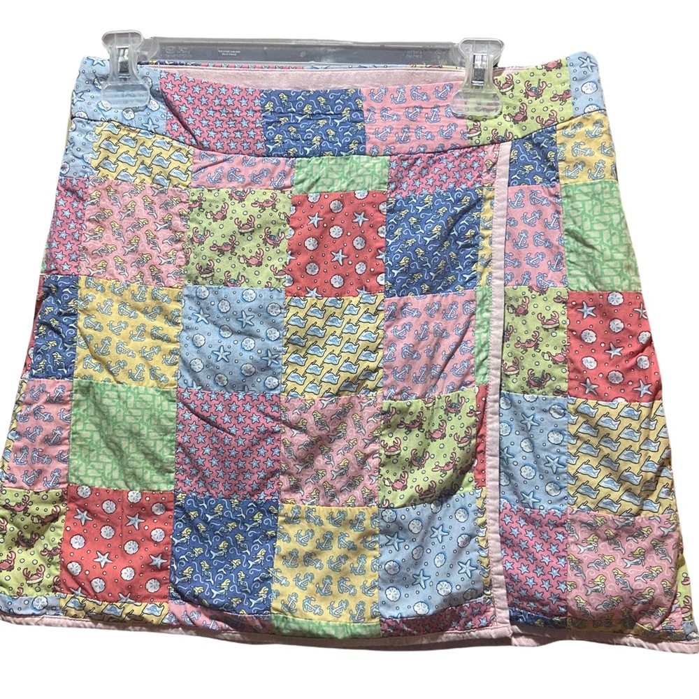 Vineyard Vines Classic “Madras”Patchwork Skirt- S… - image 1